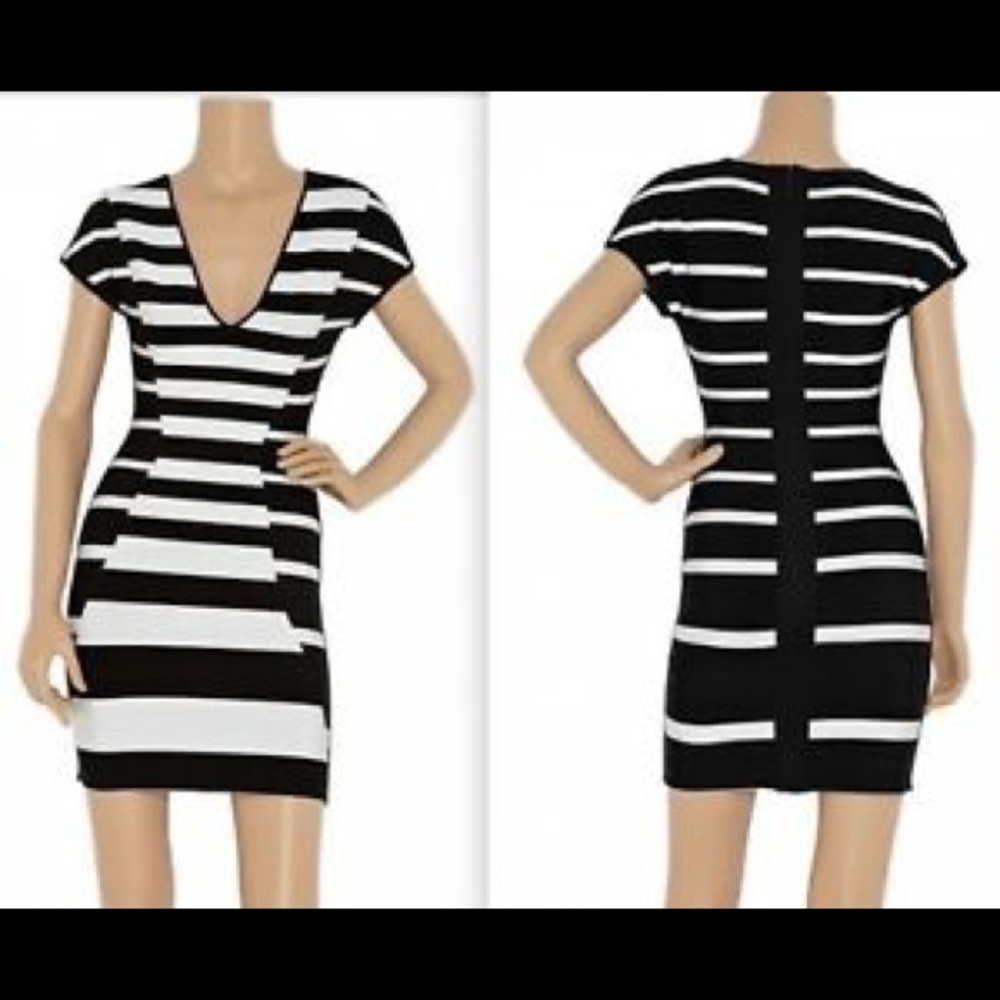Herve Leger mini bandage dress